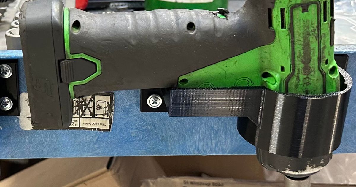 Snapon 14.4 Impact/Screw Gun holder by Subiebrat Download free STL