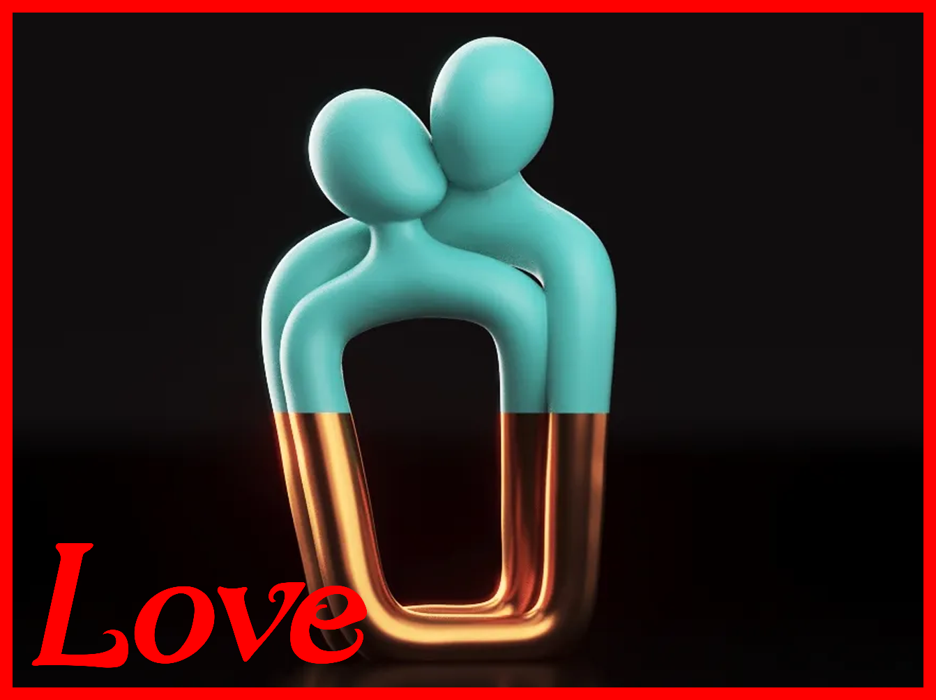 SOUL CONNECTION -  Couple minimalist HomeDecor_ TinyMakers3D