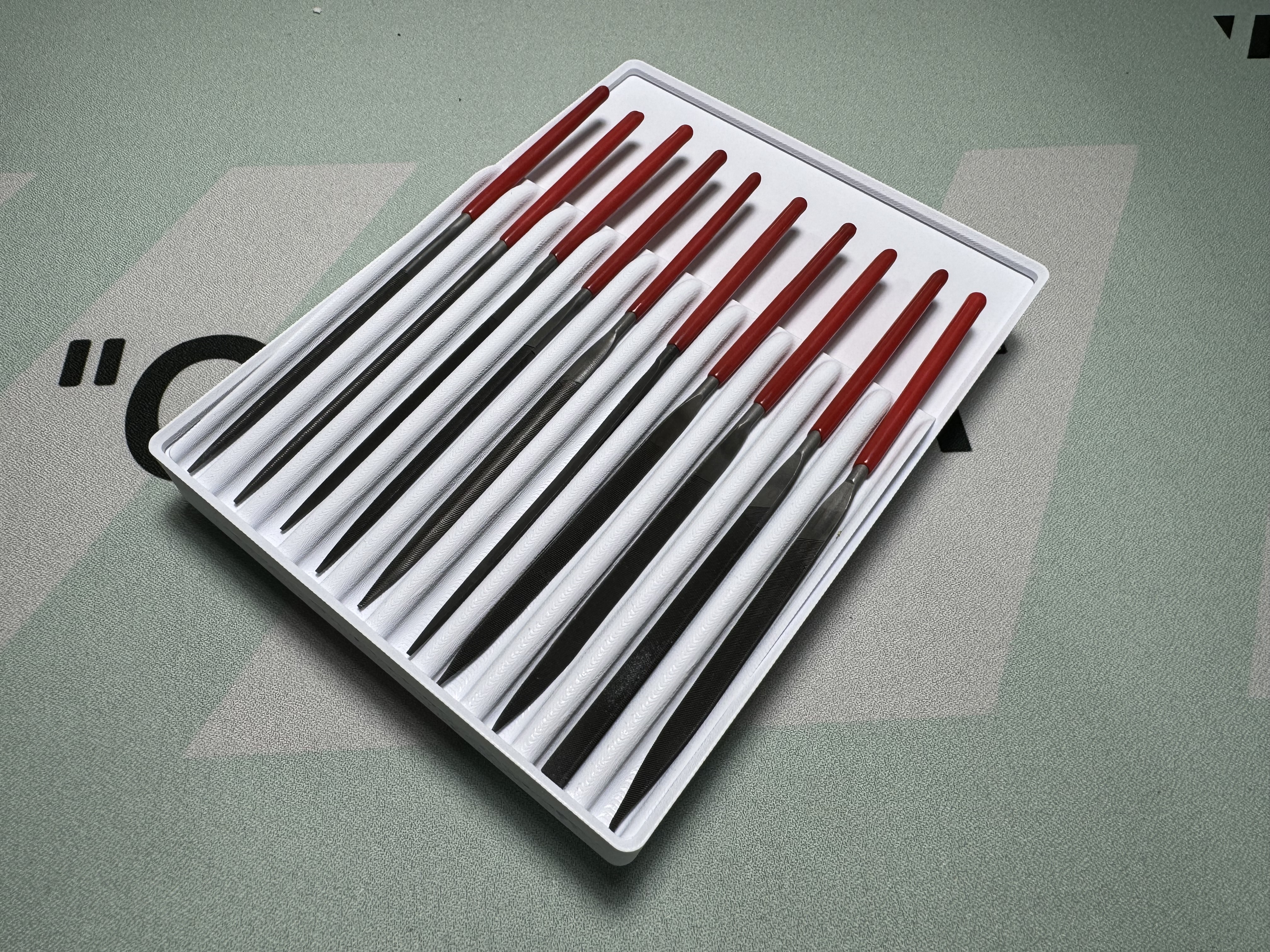 Gridfinity Needle File Bin