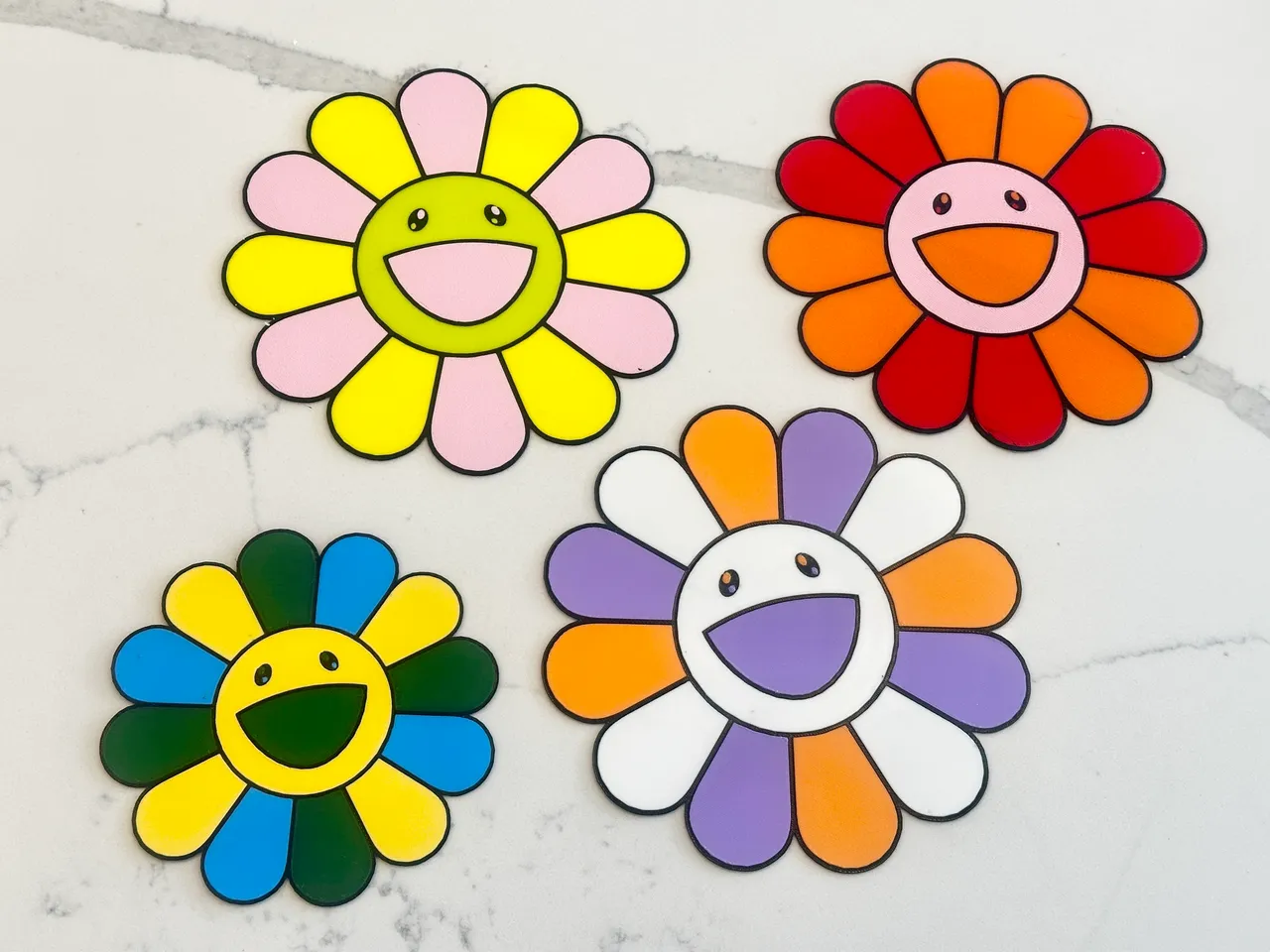 Murakami Flowers by maxelman | Download free STL model