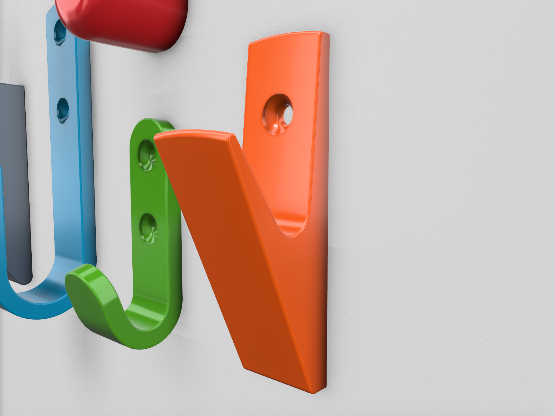 Miniatura 8 do modelo 3D Wall Hook, Wall Hook, Wall Hook, Wall Hook, Wall Hook