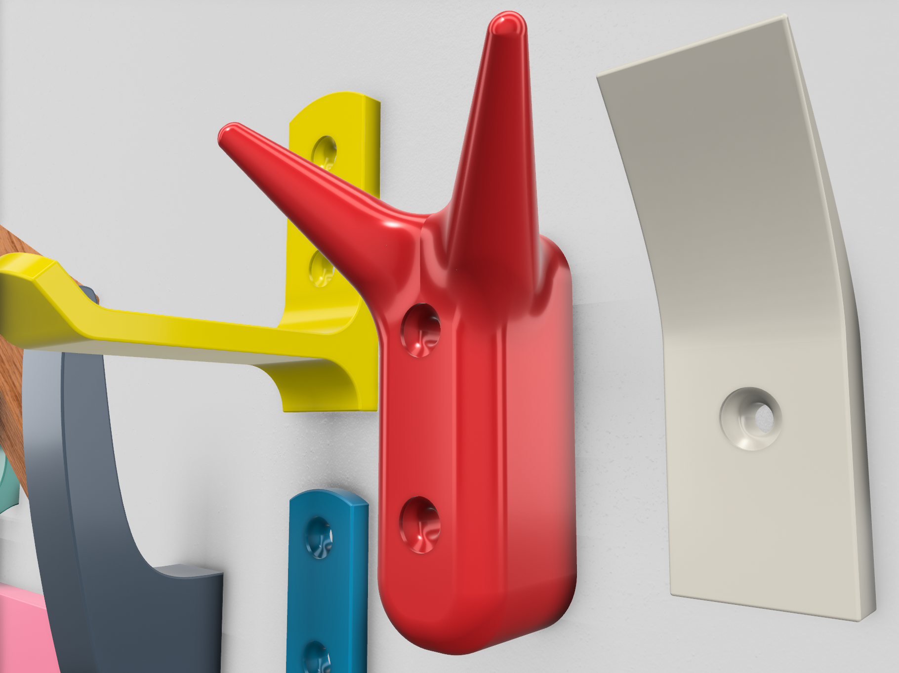 Miniatura 12 do modelo 3D Wall Hook, Wall Hook, Wall Hook, Wall Hook, Wall Hook