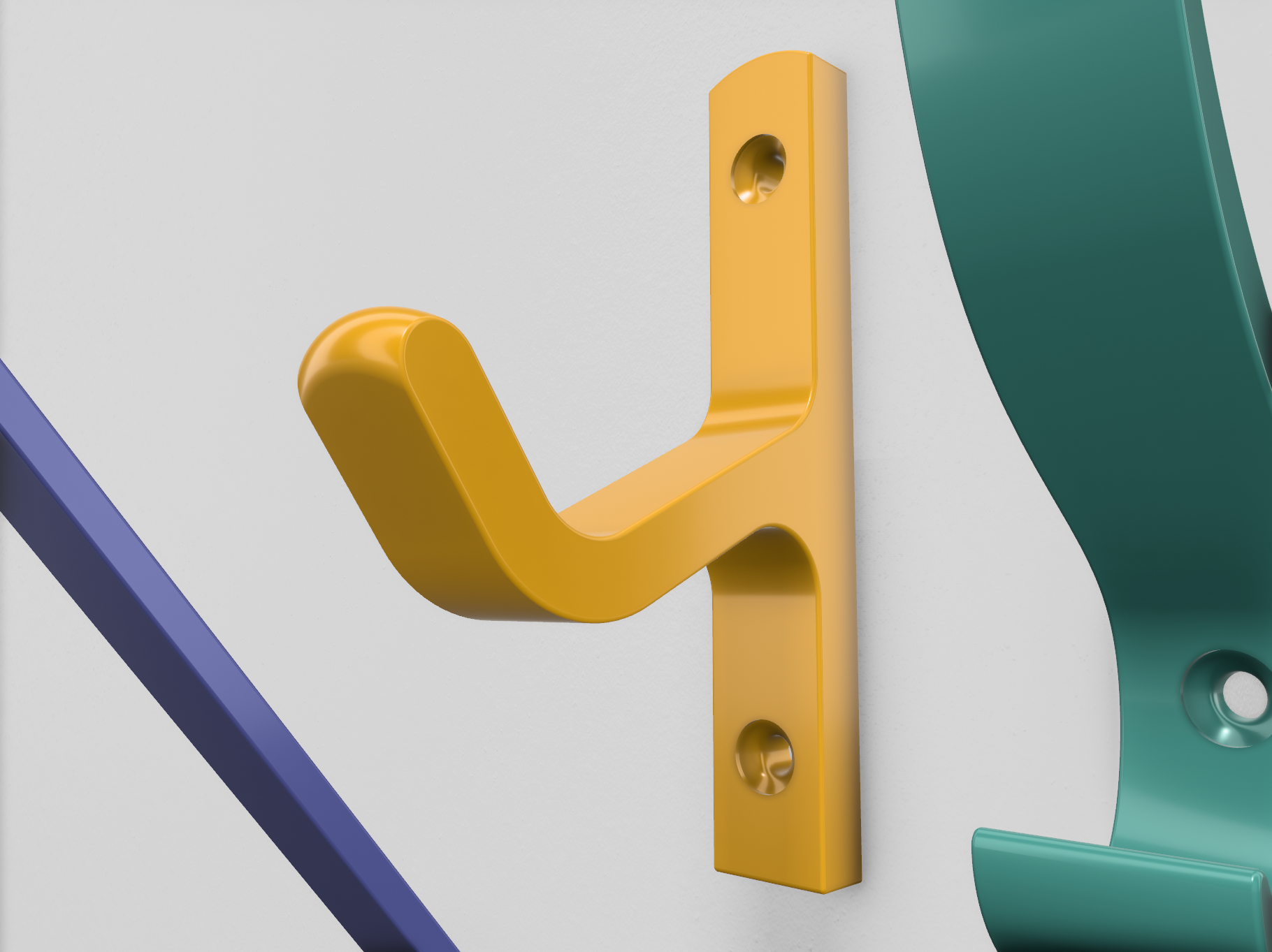 Miniatura 18 do modelo 3D Wall Hook, Wall Hook, Wall Hook, Wall Hook, Wall Hook
