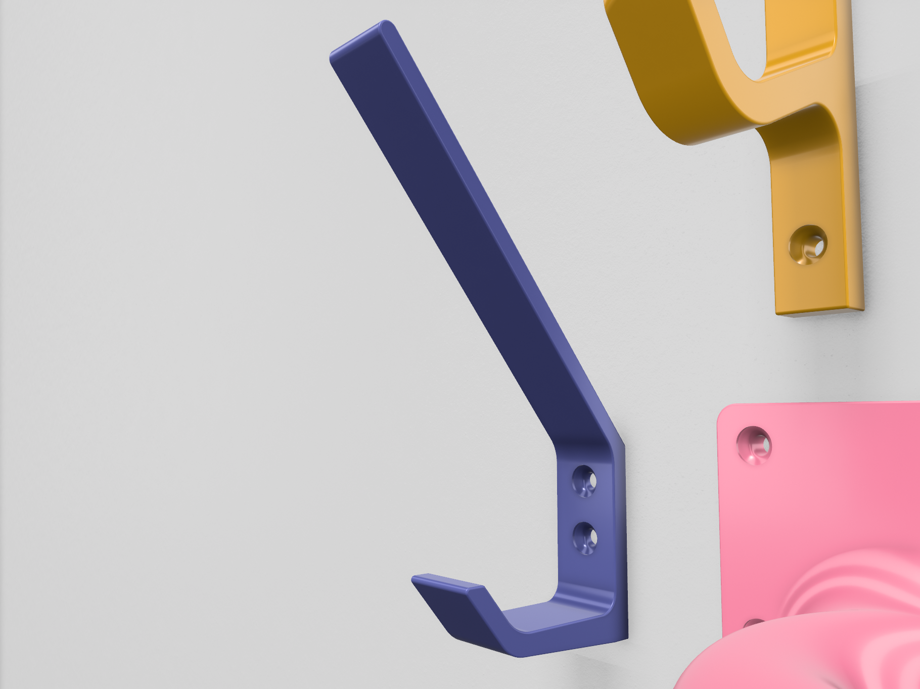 Miniatura 19 do modelo 3D Wall Hook, Wall Hook, Wall Hook, Wall Hook, Wall Hook