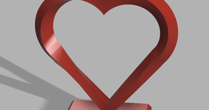 Mobius Heart Decoration by Brian Roehl | Download free STL model ...