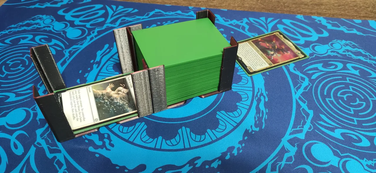 MTG double card holder (Library/Graveyard) by Berbelucha | Download free  STL model | Printables.com
