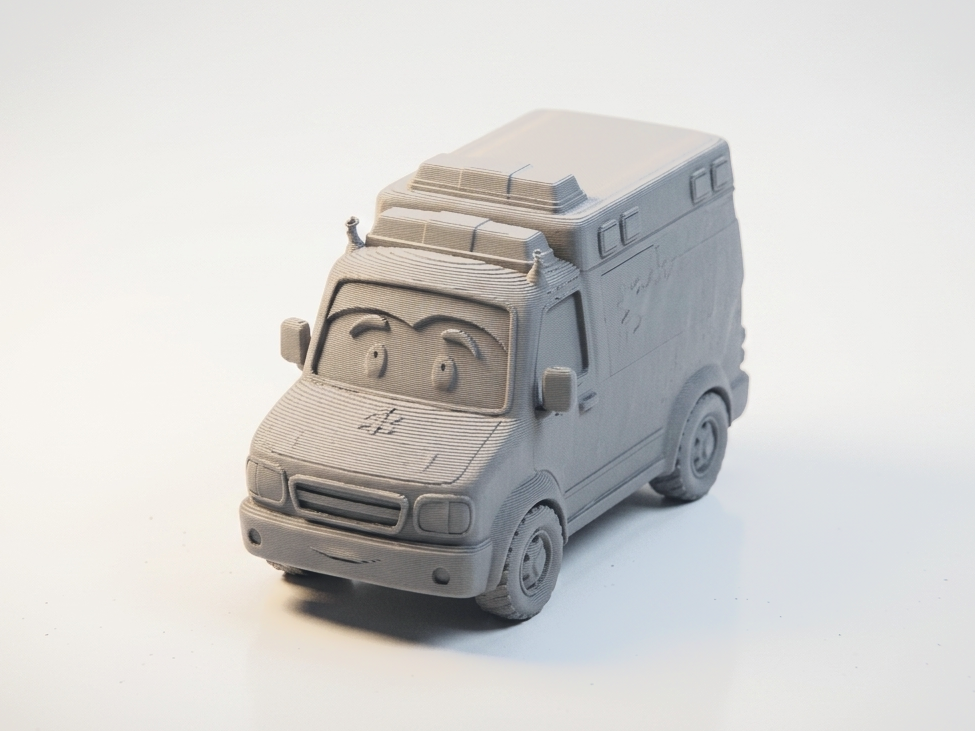 Ambulance Emergency Vehicle Toy 3D Printable