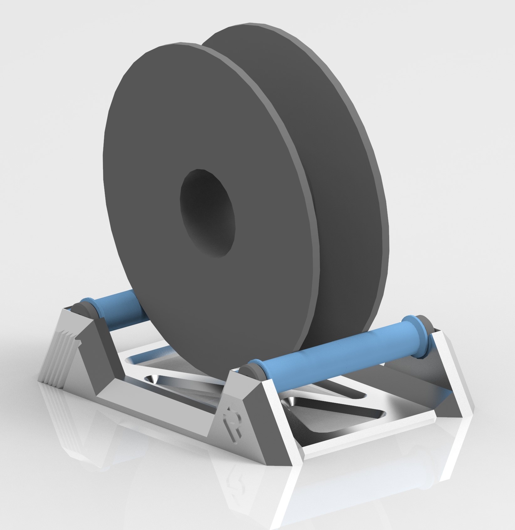 Miniatura 2 do modelo 3D Filament Rollenhalter