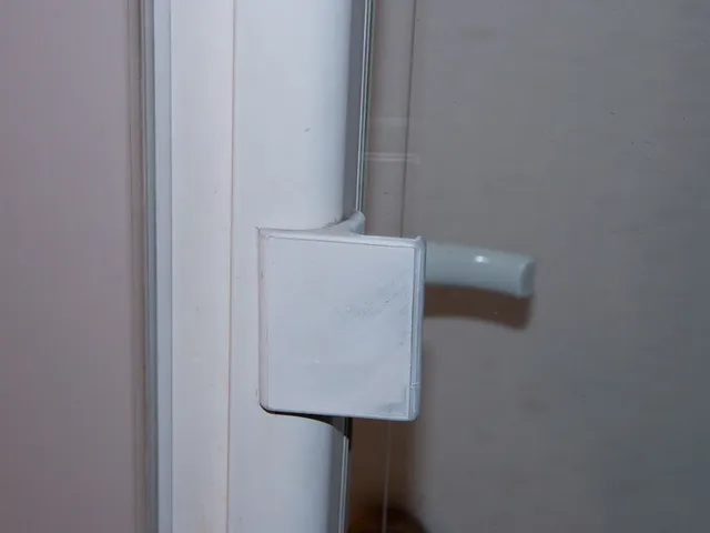 Balcony door handle