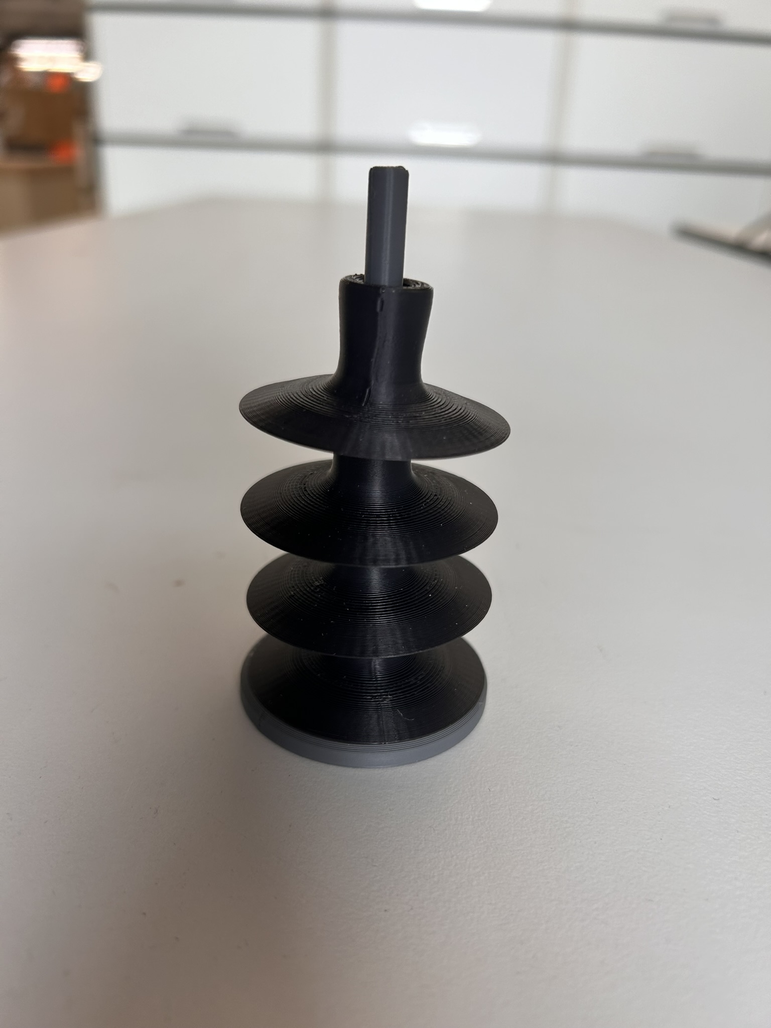 Vertical stand for max 5 pcs. thin layer scraper