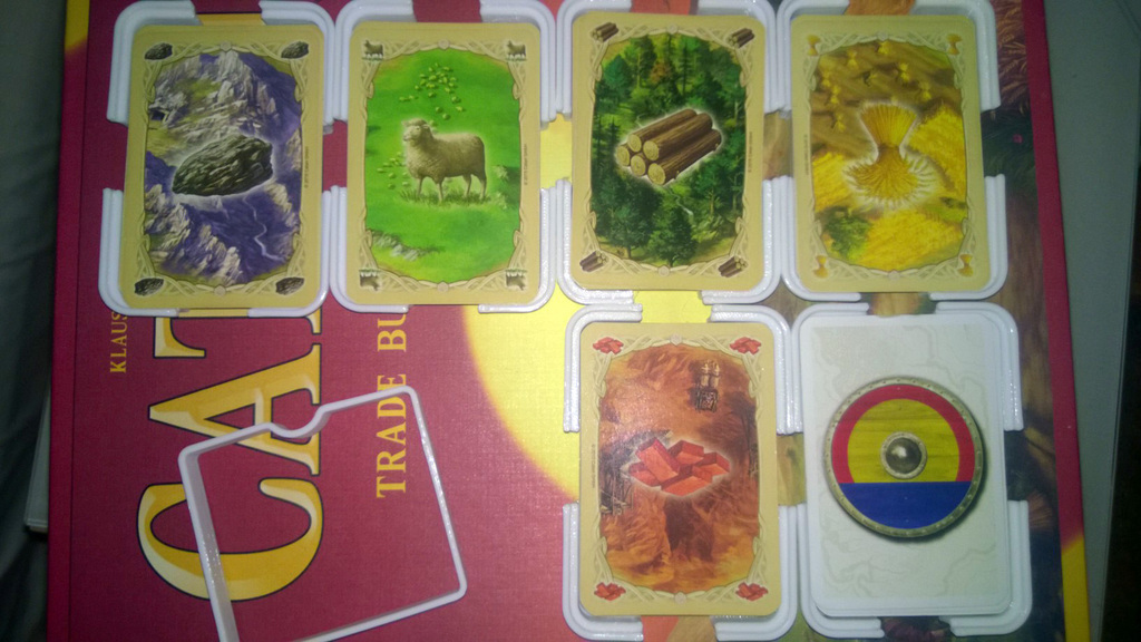 Stackable Catan Card Organizer by NestedLoop | Download free STL model ...