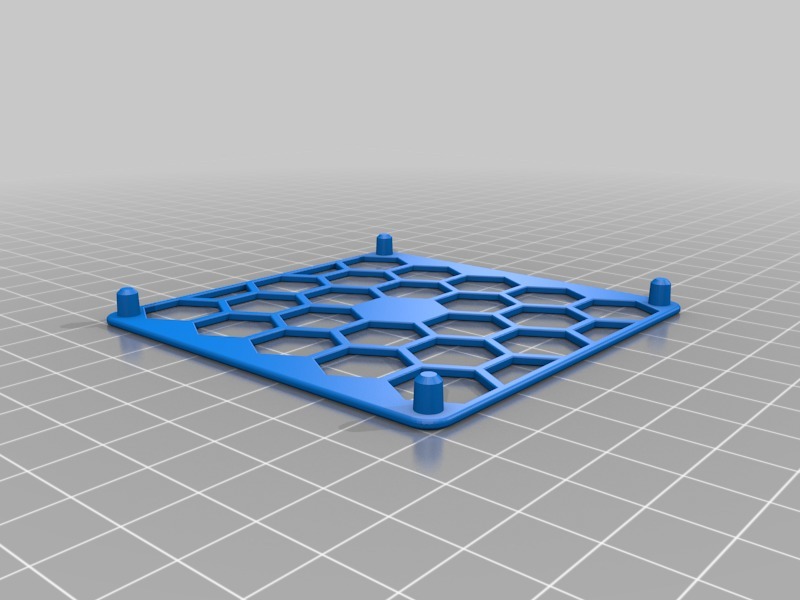 80mm fan guard by NestedLoop | Download free STL model | Printables.com