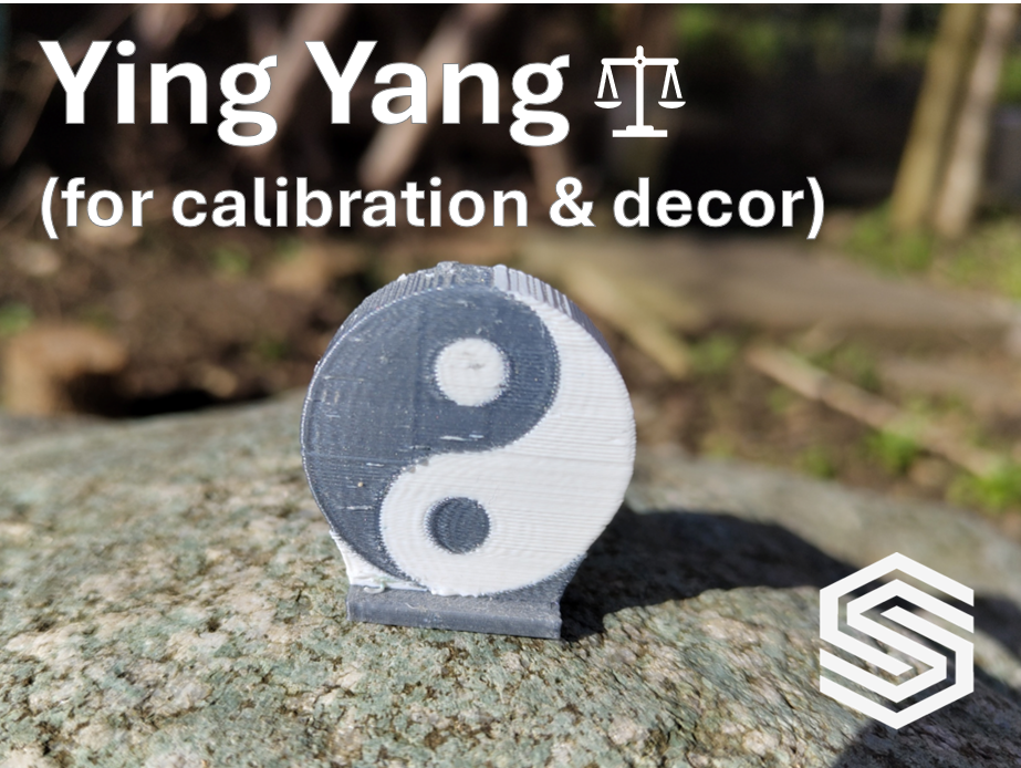 Ying Yang Sculpture
