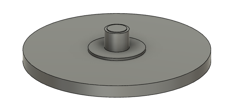 Smaller base for "Cutlery/Condiment Caddy" by DC3d