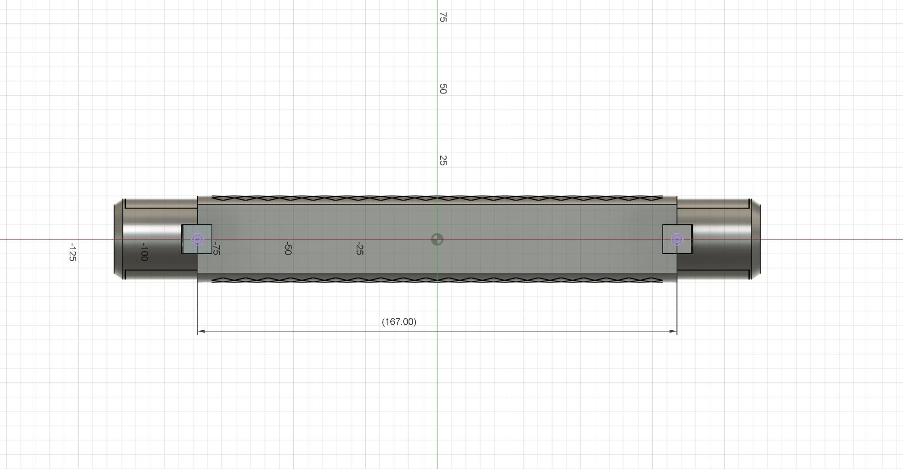 Miniatura 8 do modelo 3D Knurled Handle - Drawer Pull