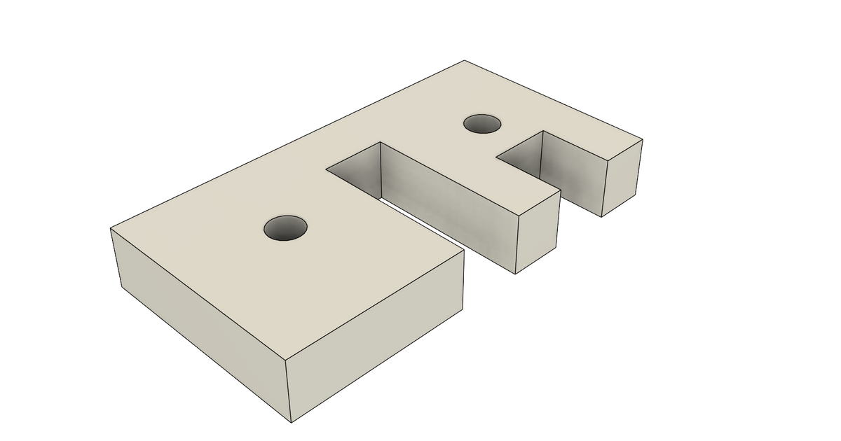 Levolor Spacer Block by jcgoette Download free STL model