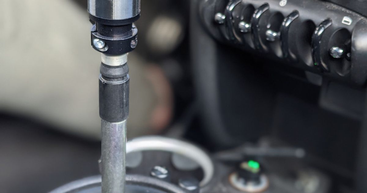 R56 Mini Cooper Shift Knob for use with BFI Adapter by sescobar