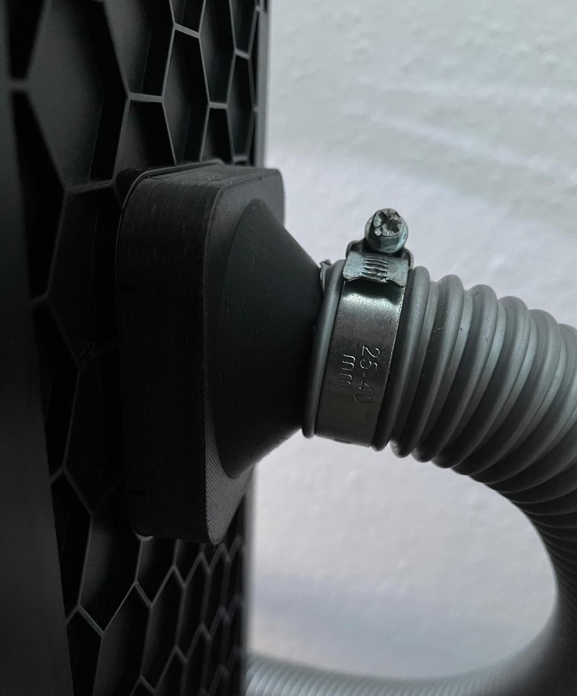 Creality K1/ K1C 32mm hose connector (FreeCAD)