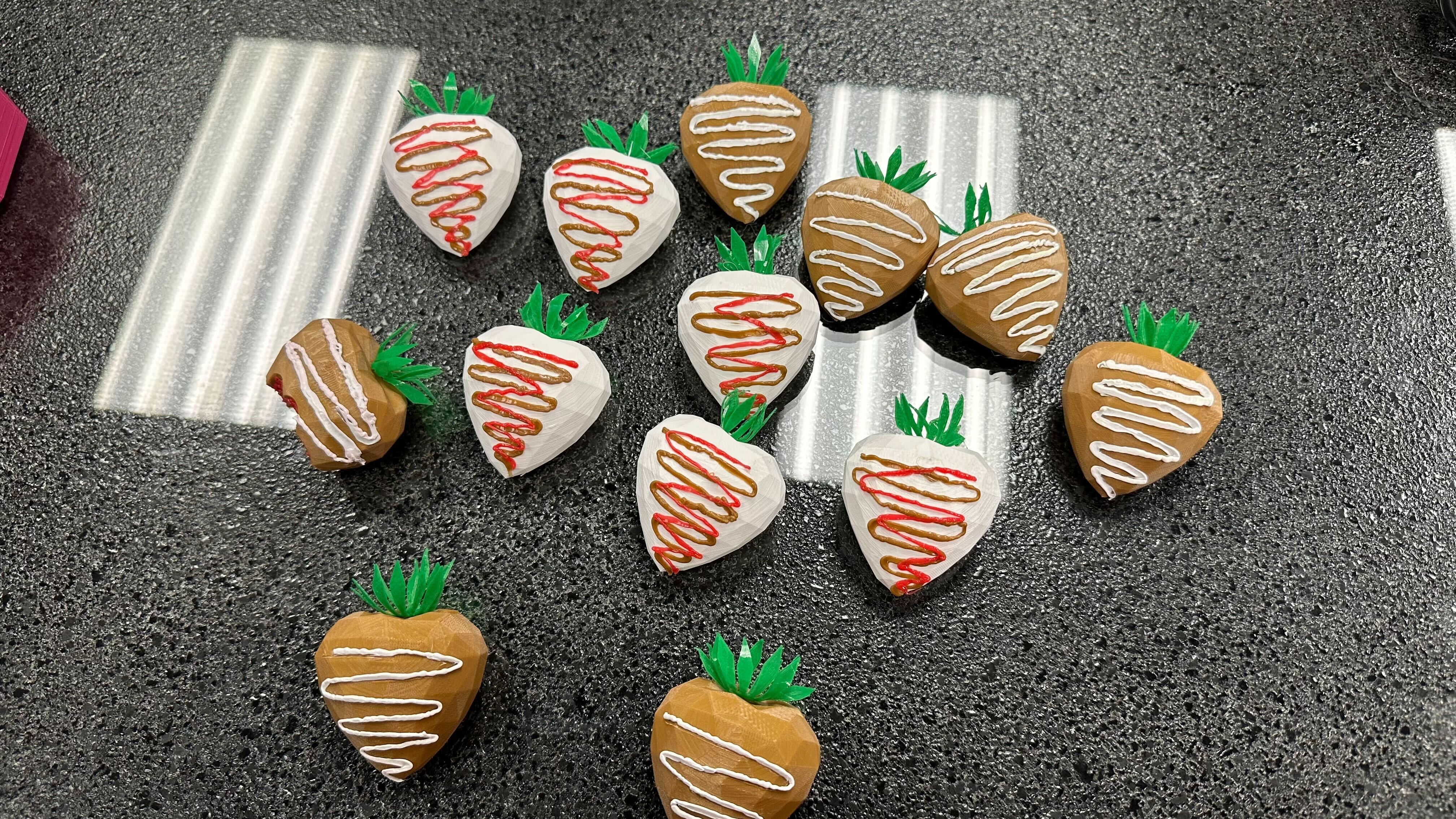Lowpoly Strawberries