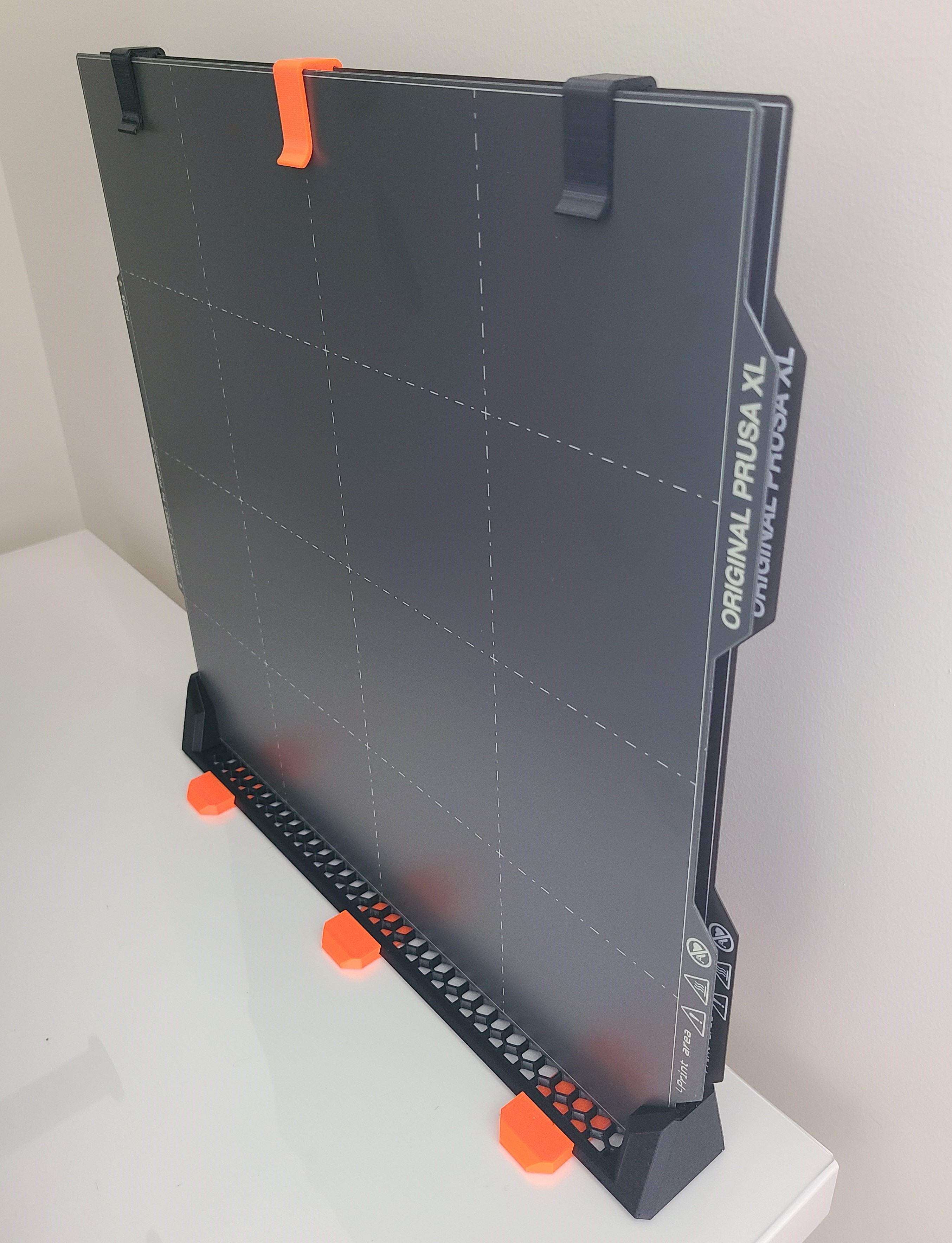 Prusa XL Steel Sheet Holder Clip 3D model thumbnail