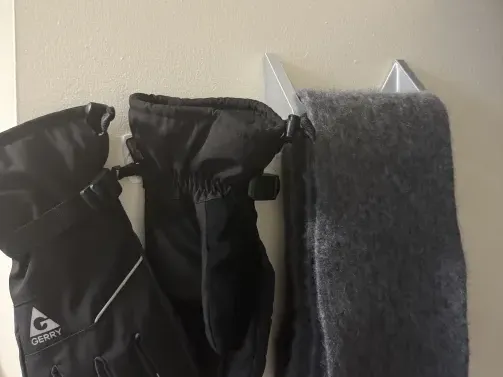 6in wide scarf holder-command strips