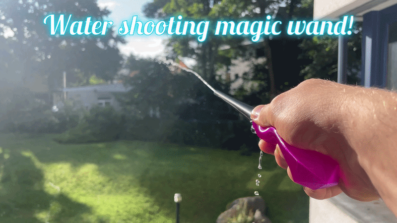 Aquamenti water shooting magic wand (like harry potter)
