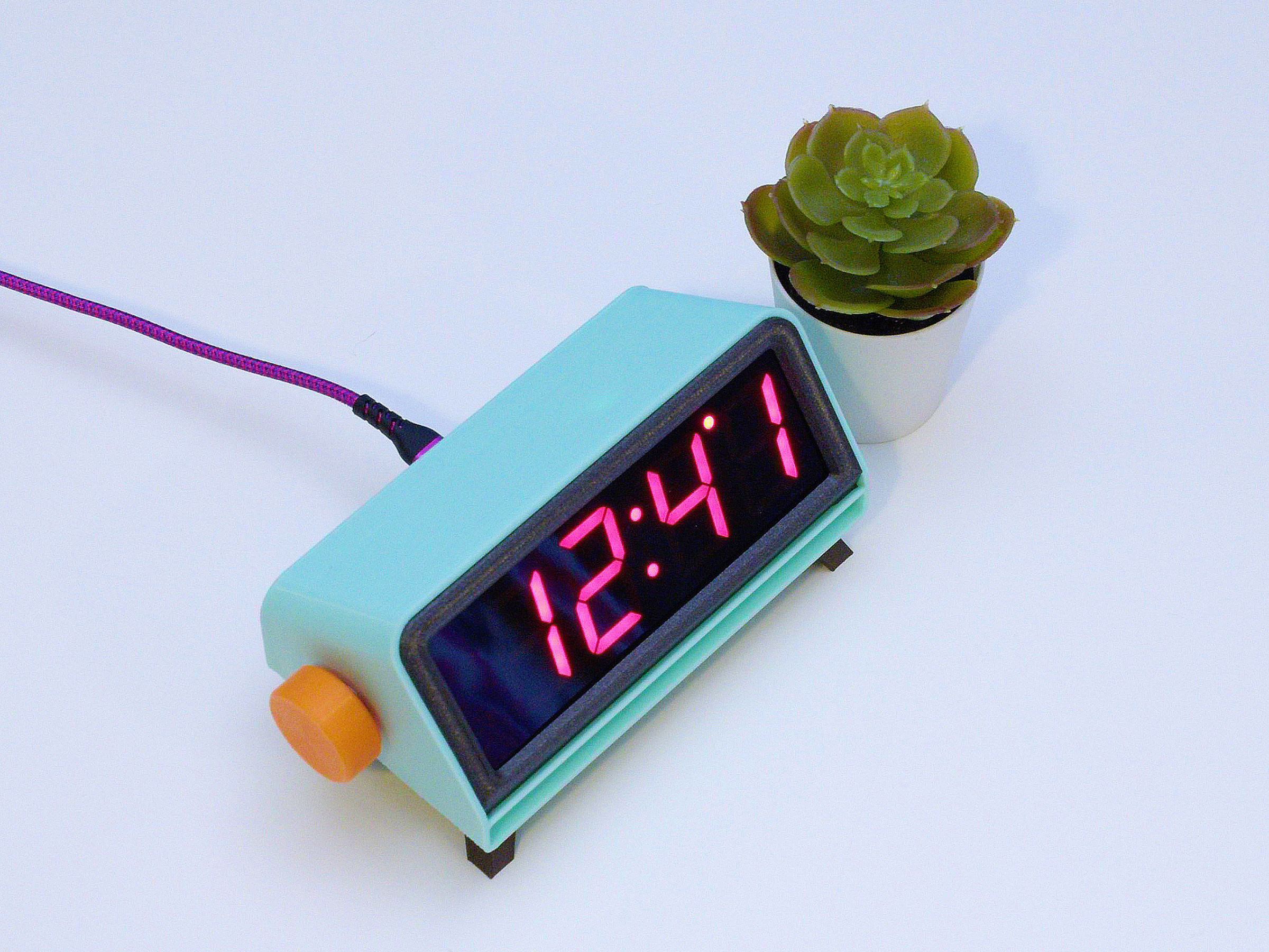 Digital Clock by Adafruit | Download free STL model | Printables.com