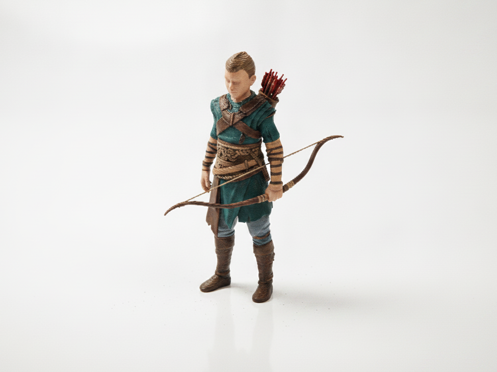 Atreus Archer Figurine Gaming 3D Printable