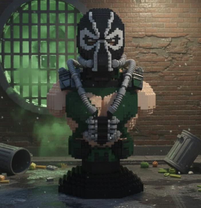 Bane (DC) - Bust Lego Collection