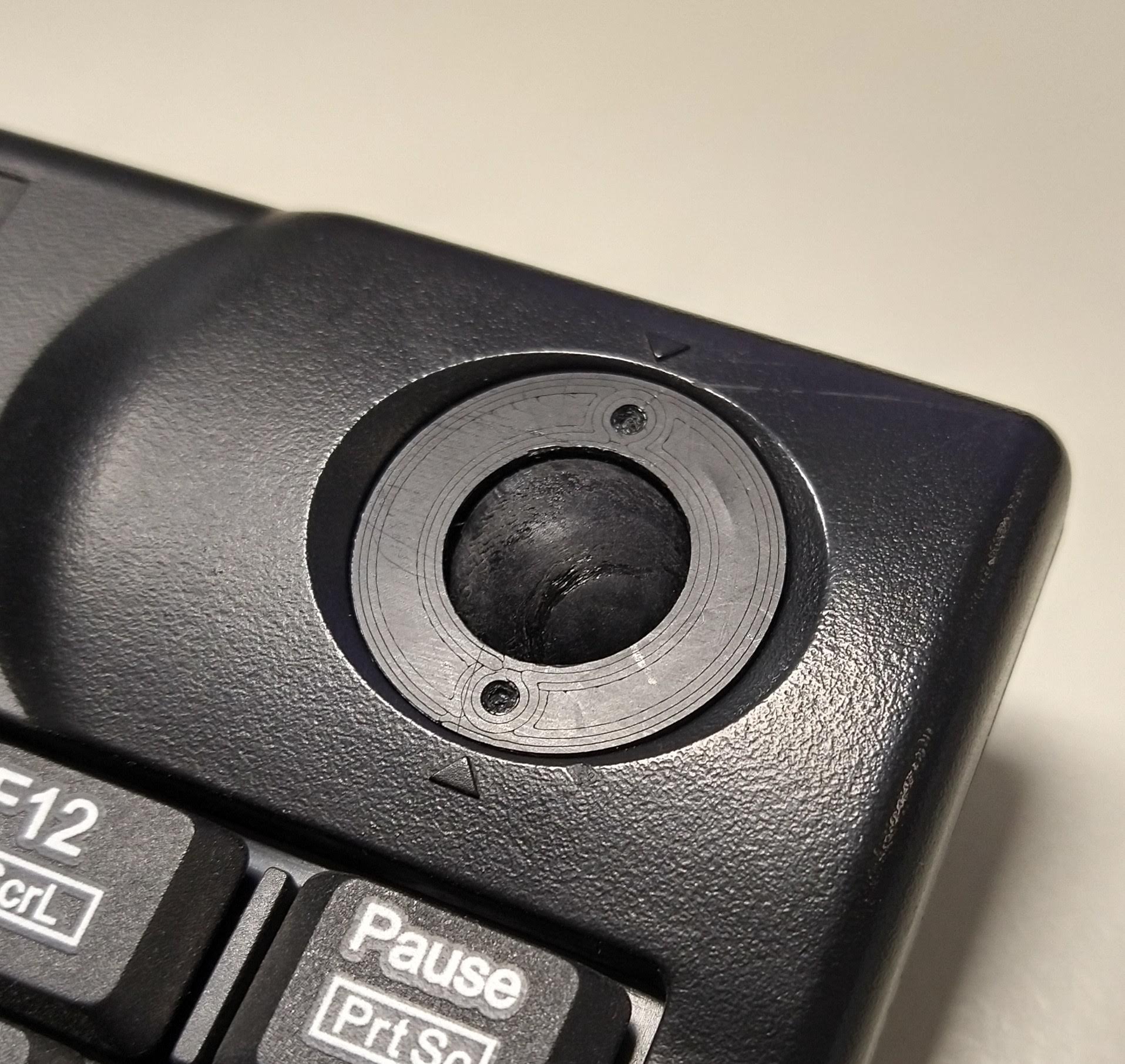 Trackball's cover