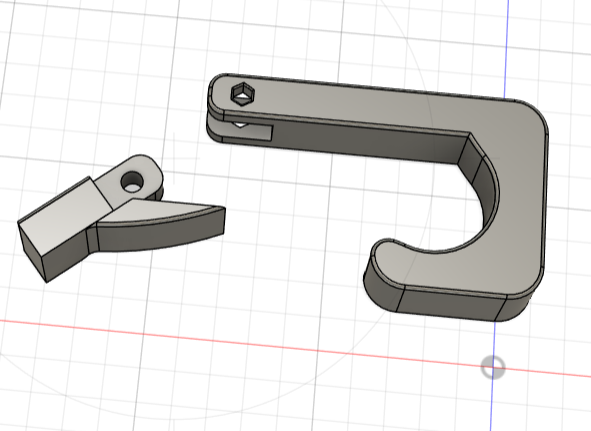 Pixelated 20739 Hook for Linear Slides