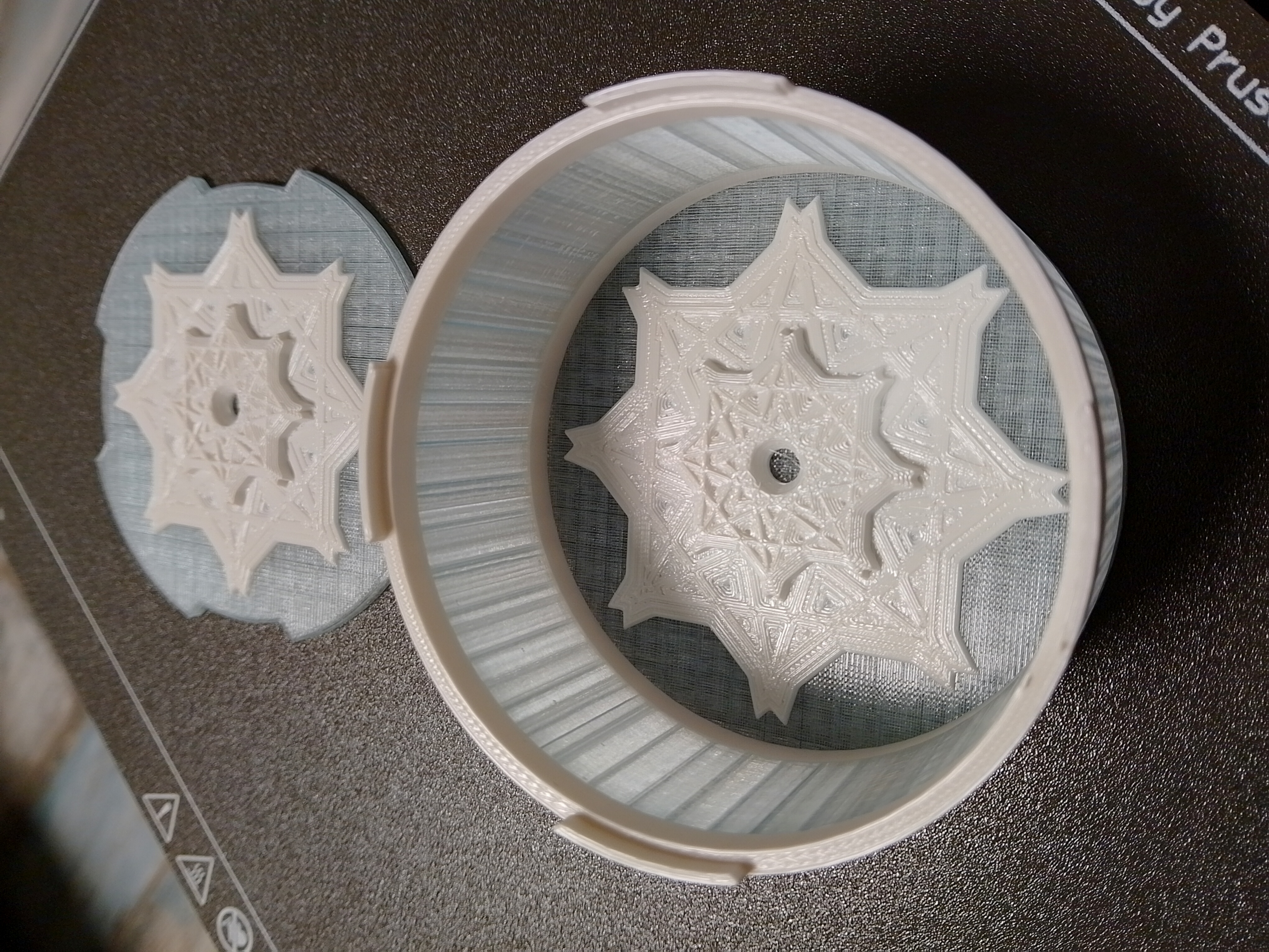 Miniatura 3 do modelo 3D Snowflake / star box