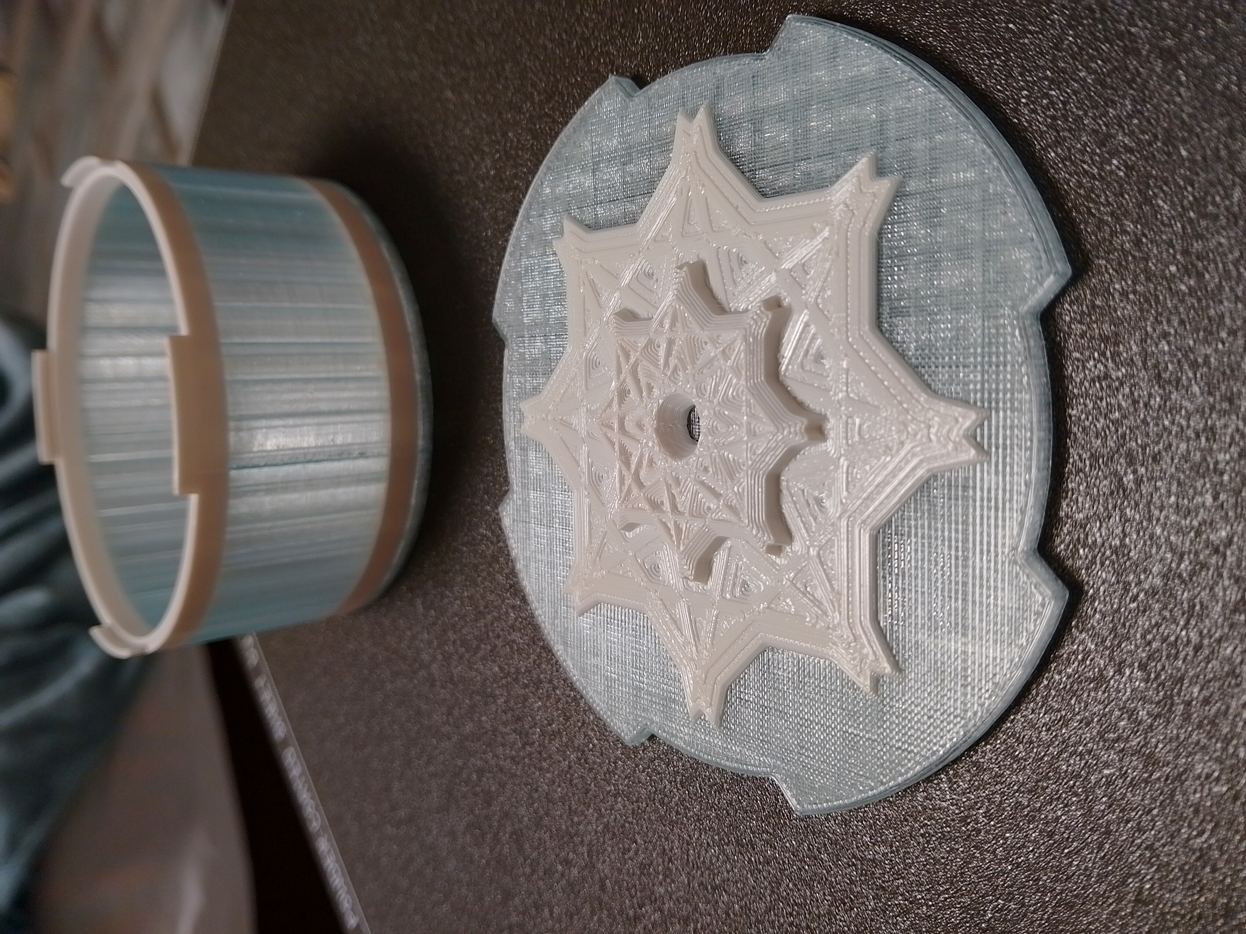 Miniatura 6 do modelo 3D Snowflake / star box