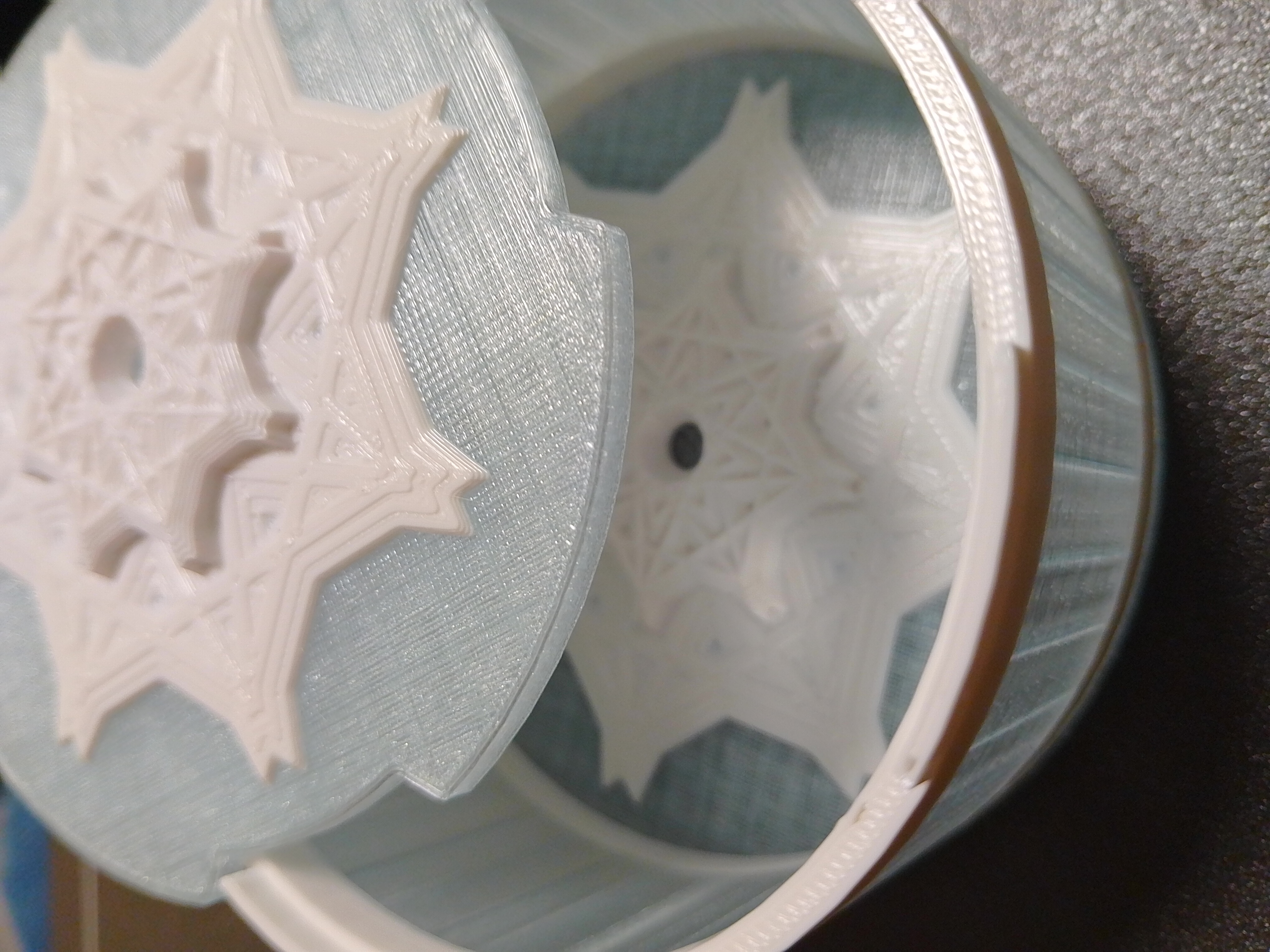 Miniatura 16 do modelo 3D Snowflake / star box
