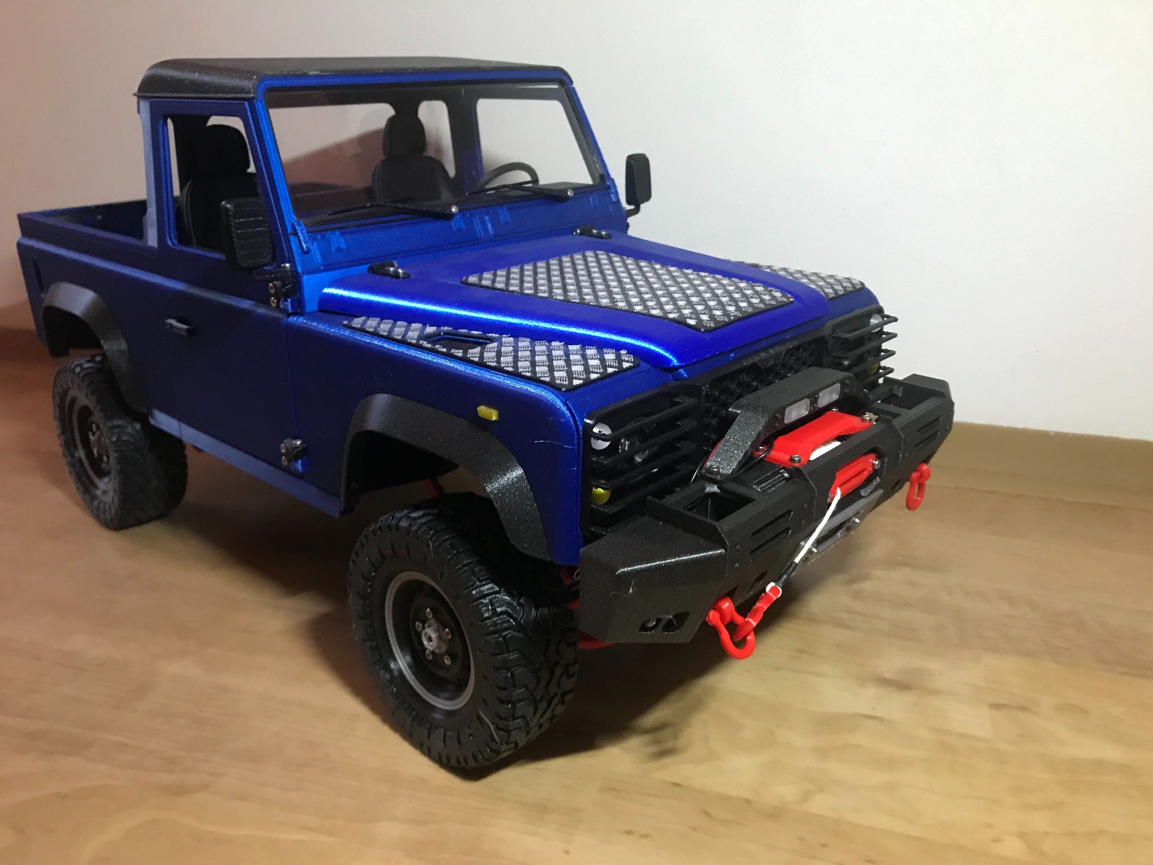 MODERN BUMPER AND WINCH FOR 3D SETS LANDY AND RANCHER by Fox Craft ...