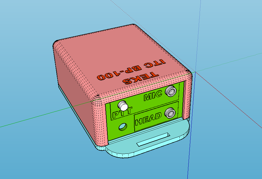 Intercom 4 channels belt pack