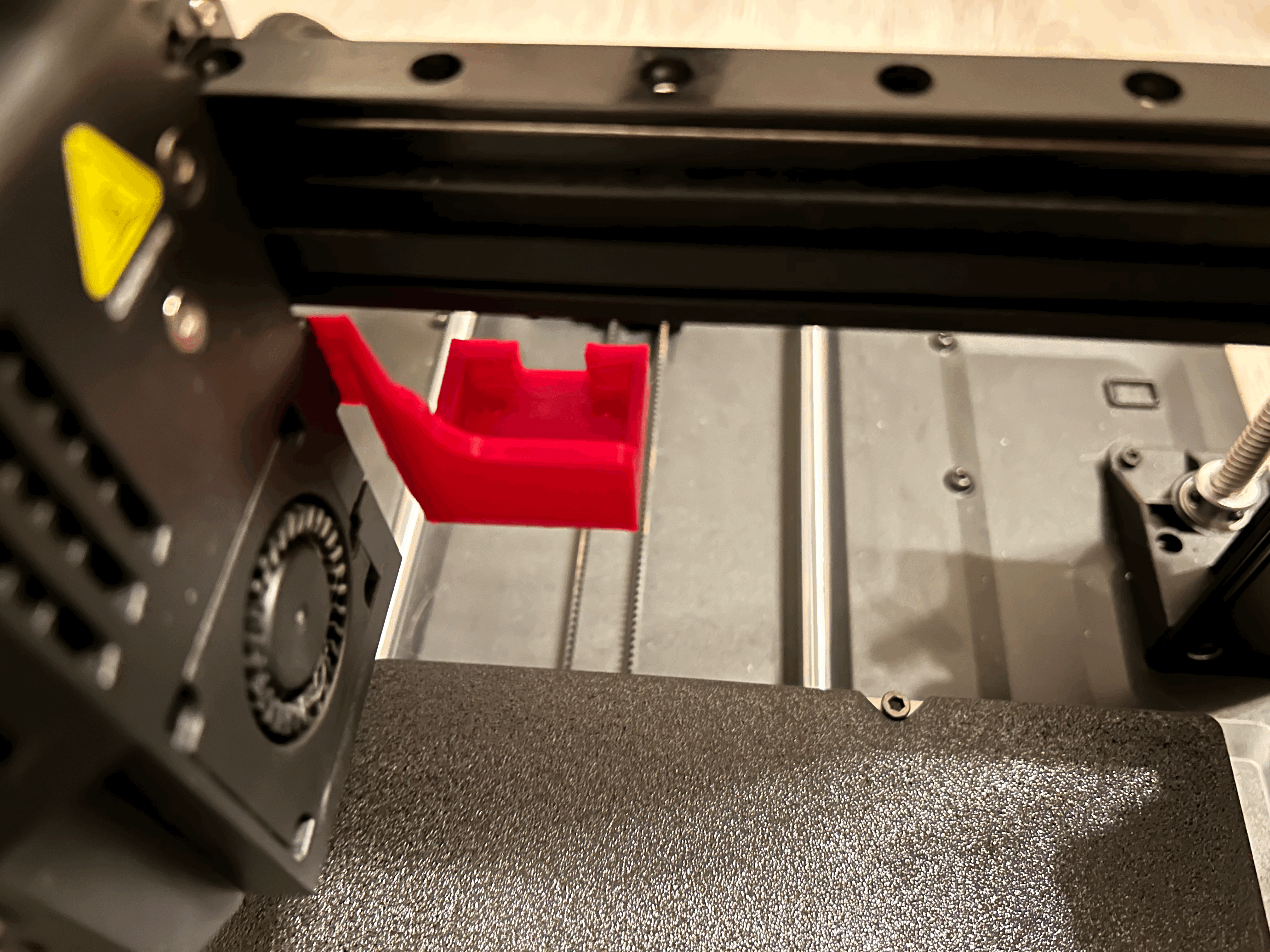 Ender3v3 KE G-Sensor brackets backsite