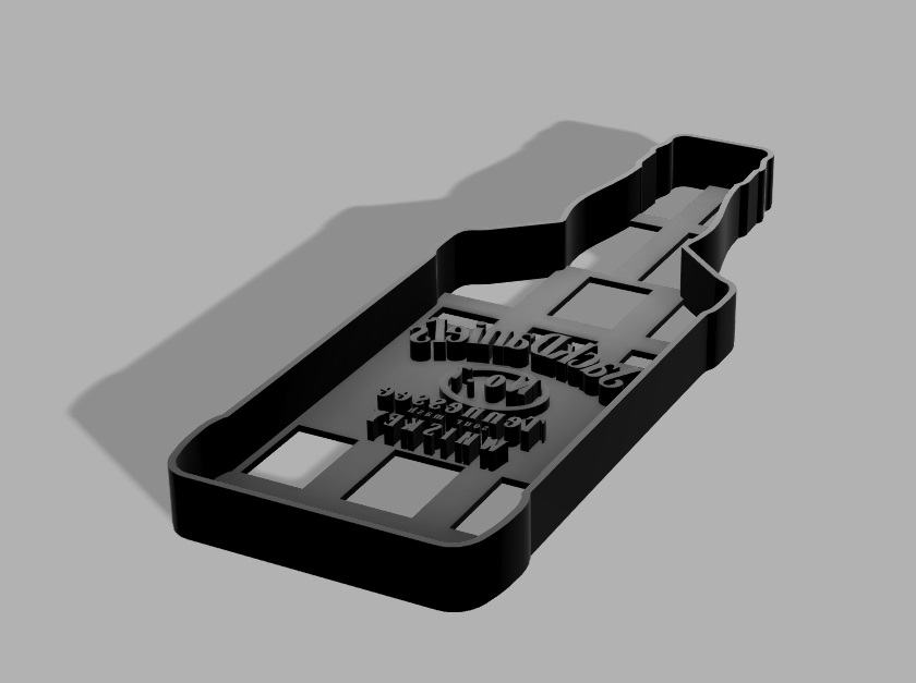 Jack Daniel's cookie form cutter