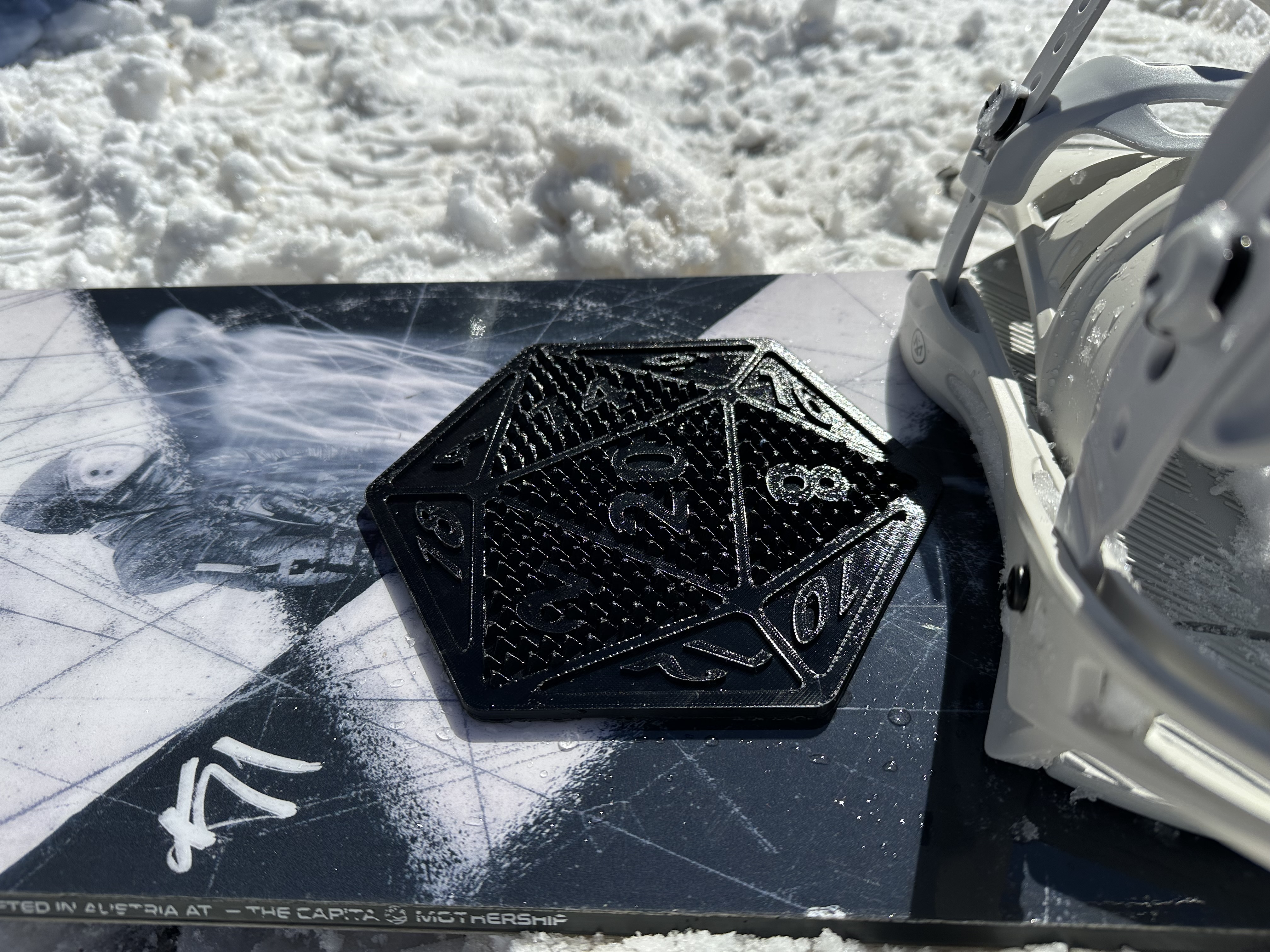 RPG/DnD D20 Snowboard Stomp Pad