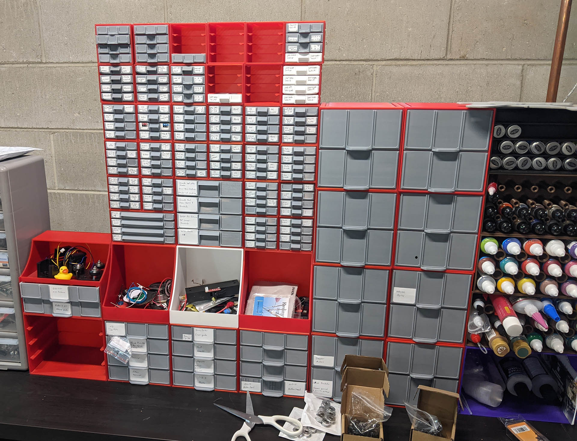 Various Size Stackable Resistor Storage Box by termlimit Download