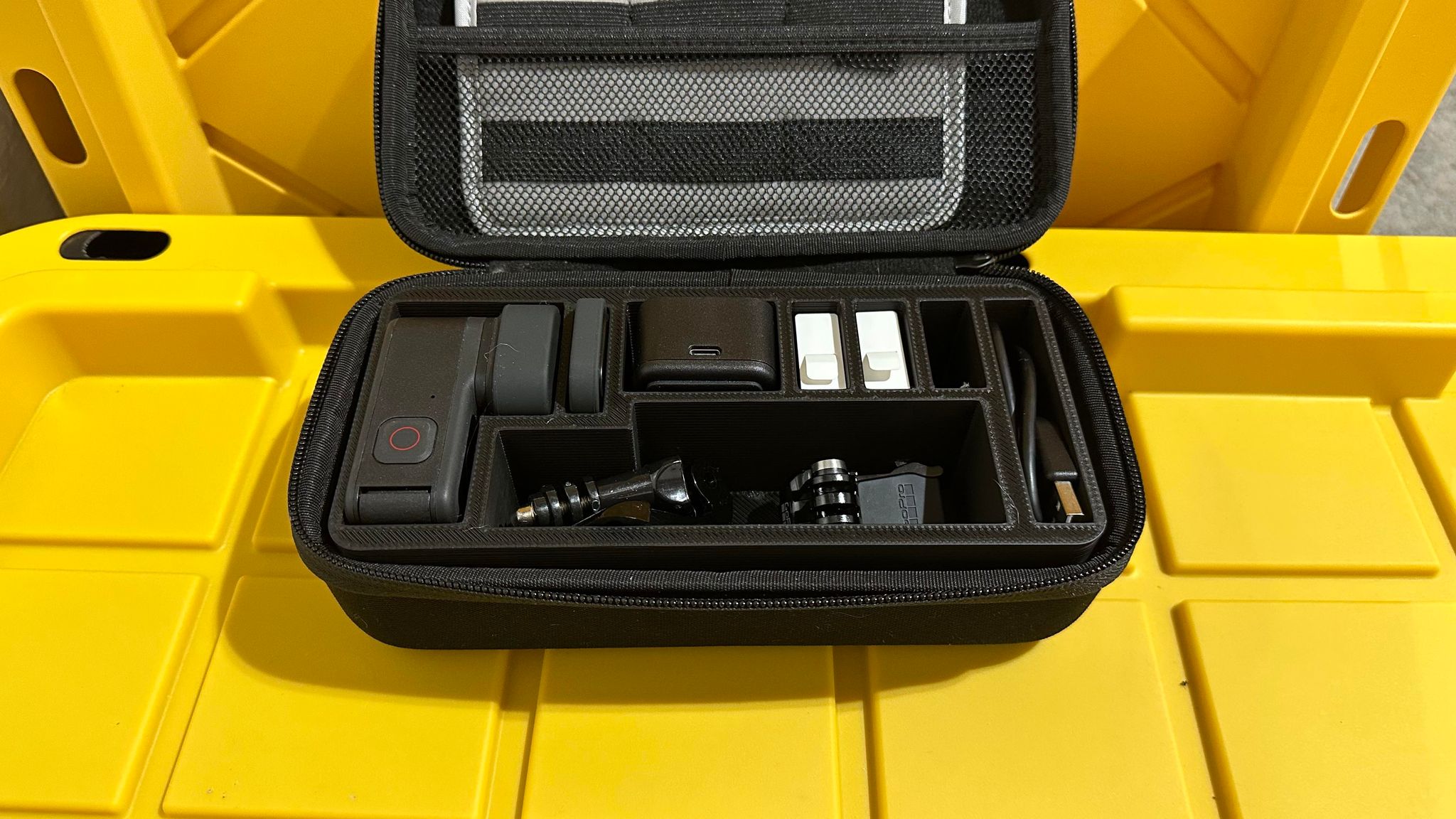 GOPRO CASE INSERT by Kollin Burckhardt Download free STL model