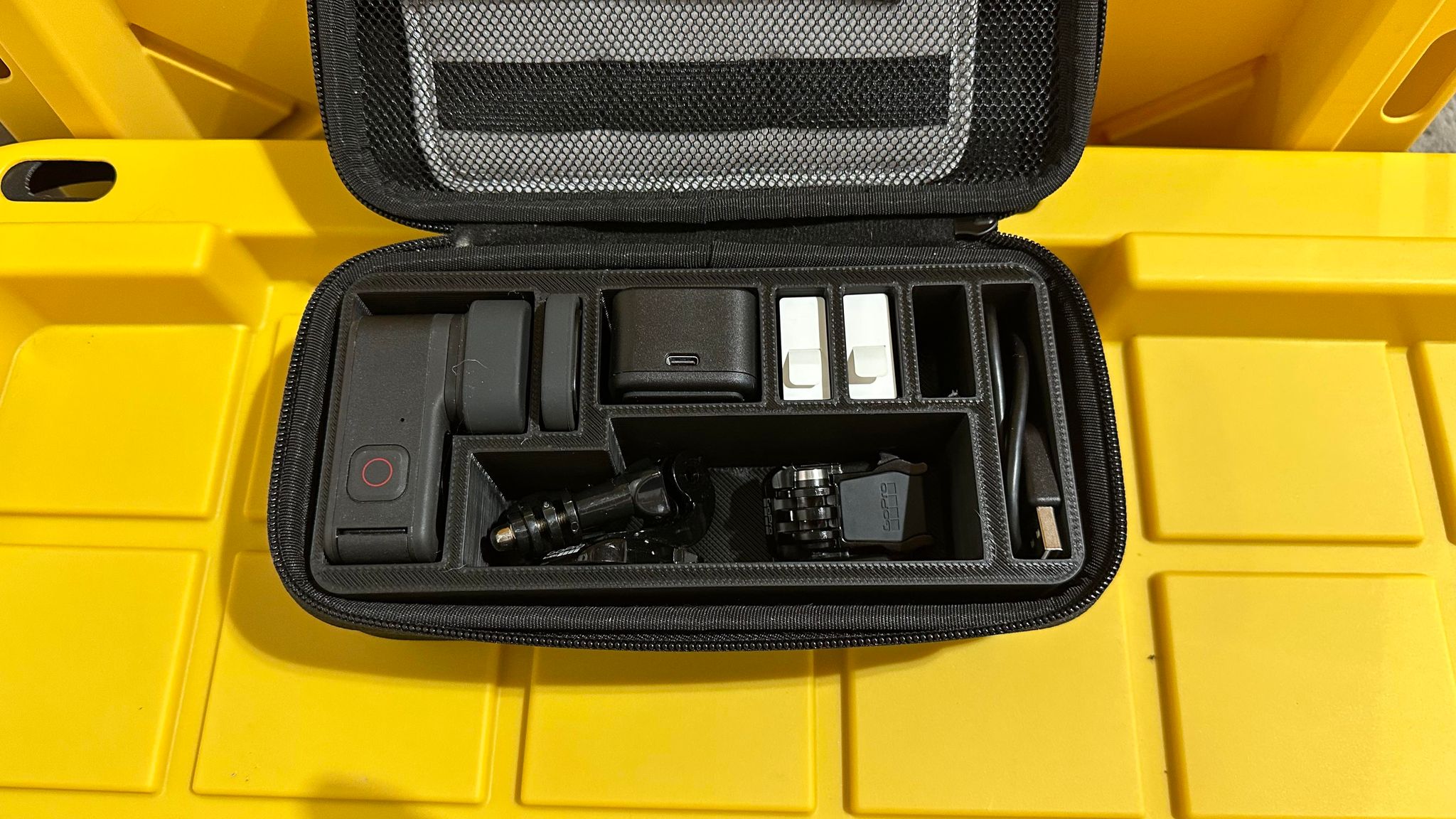 GOPRO CASE INSERT by Kollin Burckhardt Download free STL model