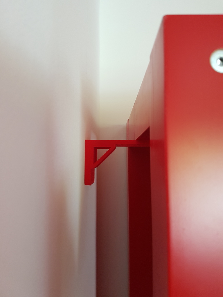 Shelf to wall secure bracket by Atu Download free STL model