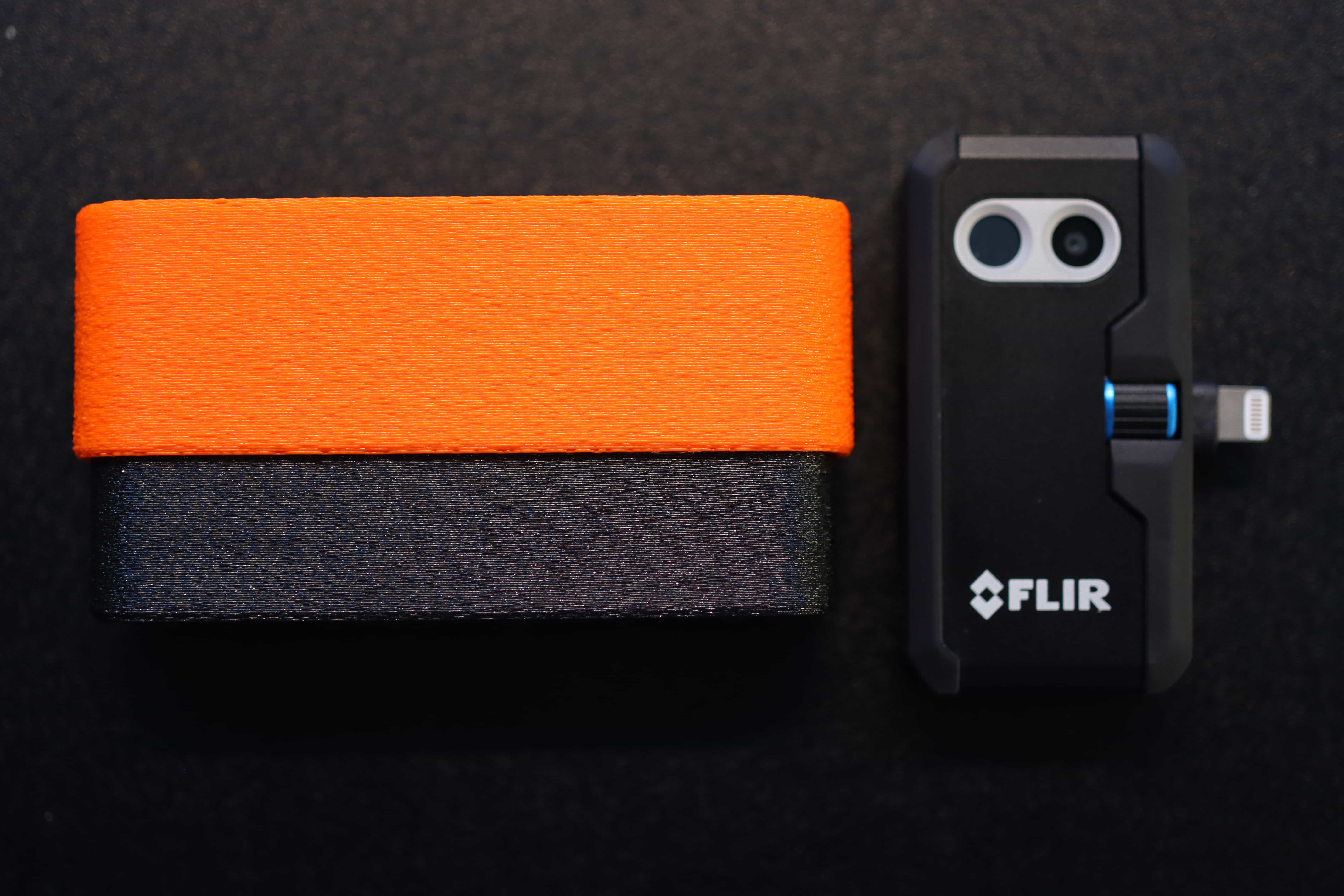 Fuzzy Skin Magnetic Snap Case for FLIR One Pro Thermal Camera