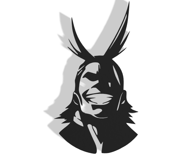 All Might from My Hero Academia Decor