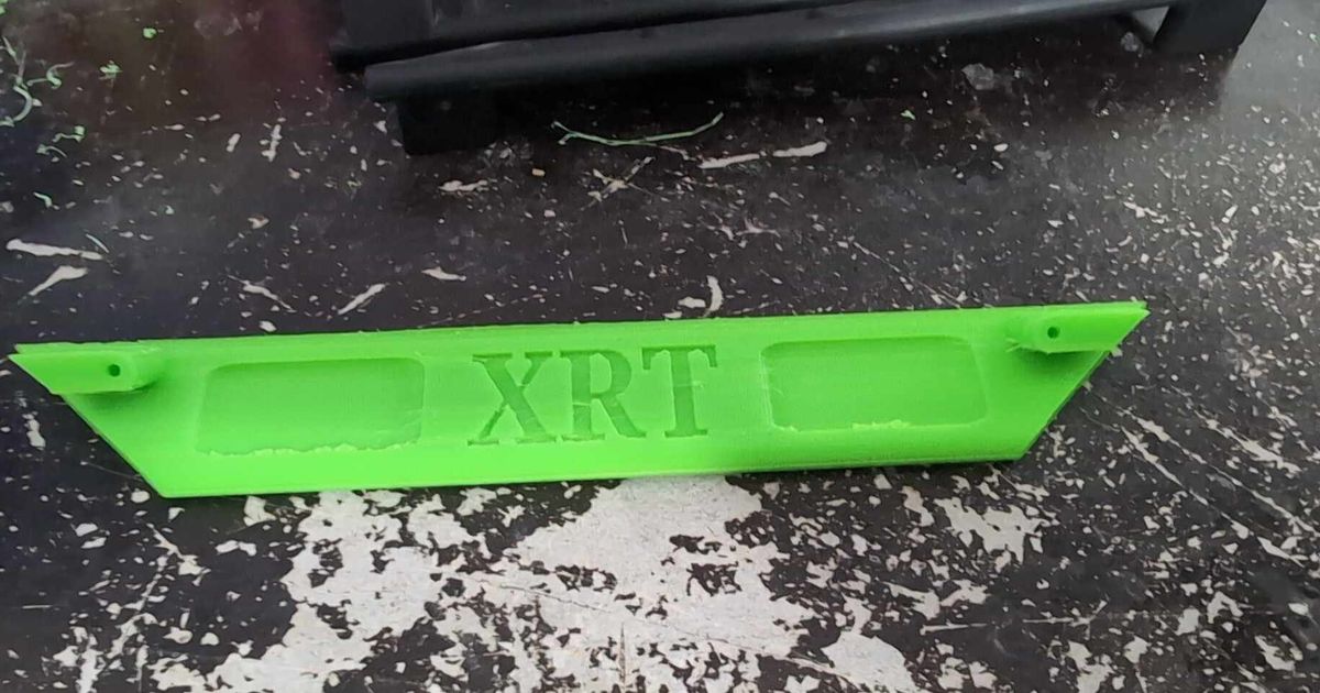 Traxxas XRT / XMaxx Nerf / Crash Bars by Art Brannen Download free