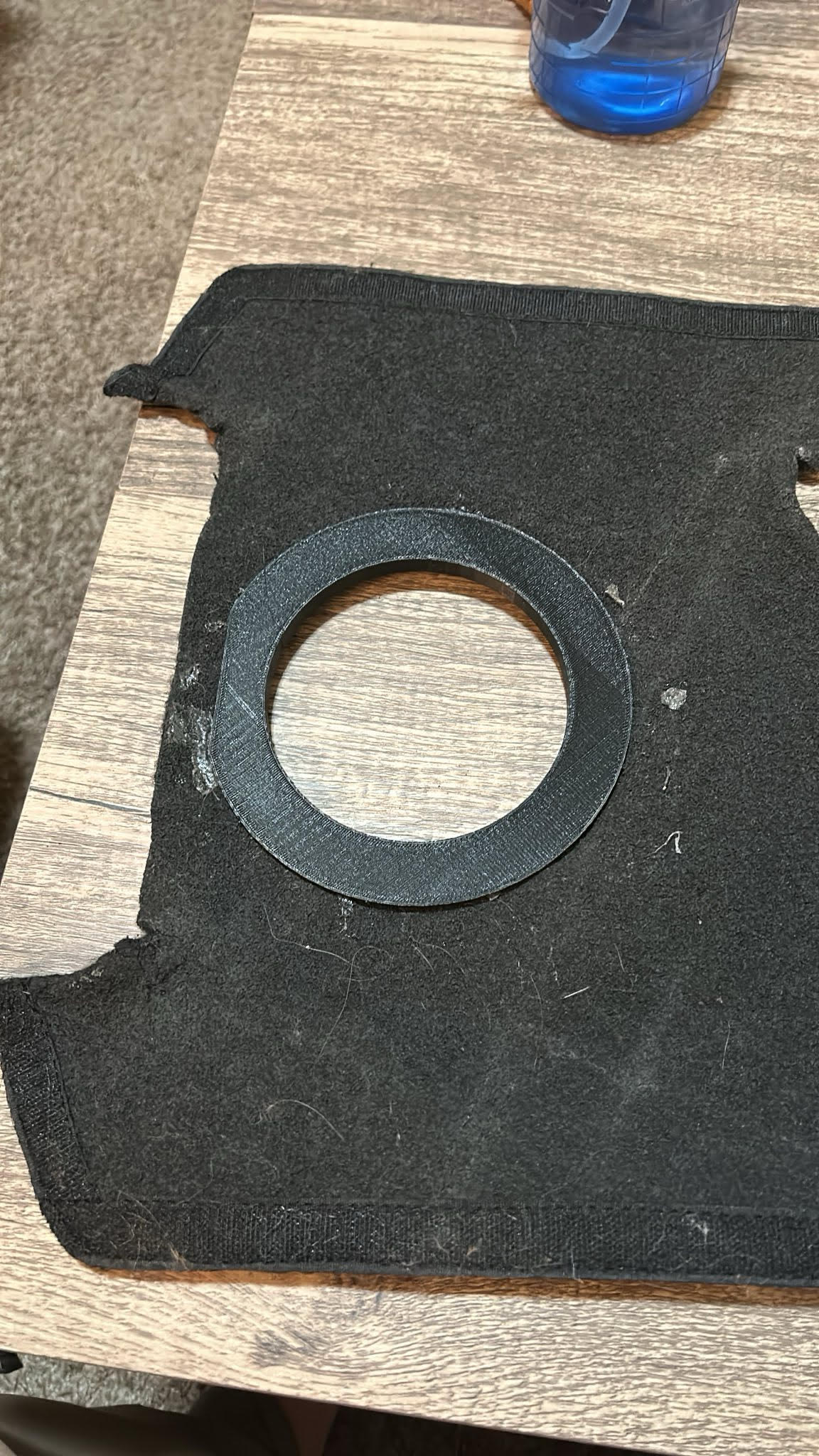 Jass Performance Mazda Miata Center Console Rug Delete Ring by Tony