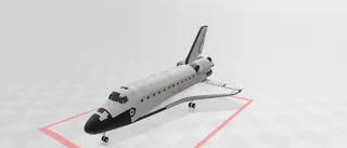 star trek shuttle 3d model