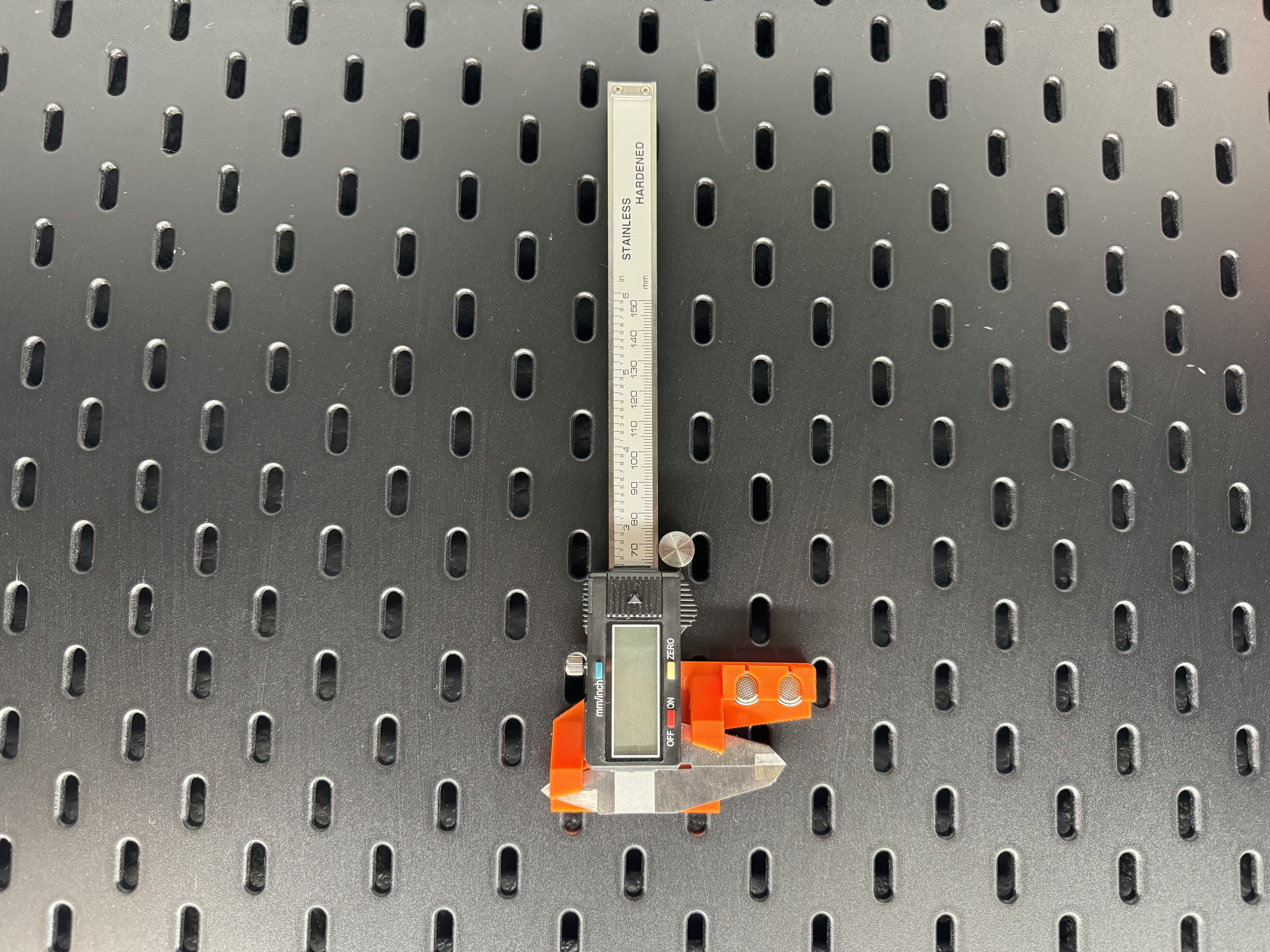Digital Caliper Pegboard Mount (IKEA Skadis)