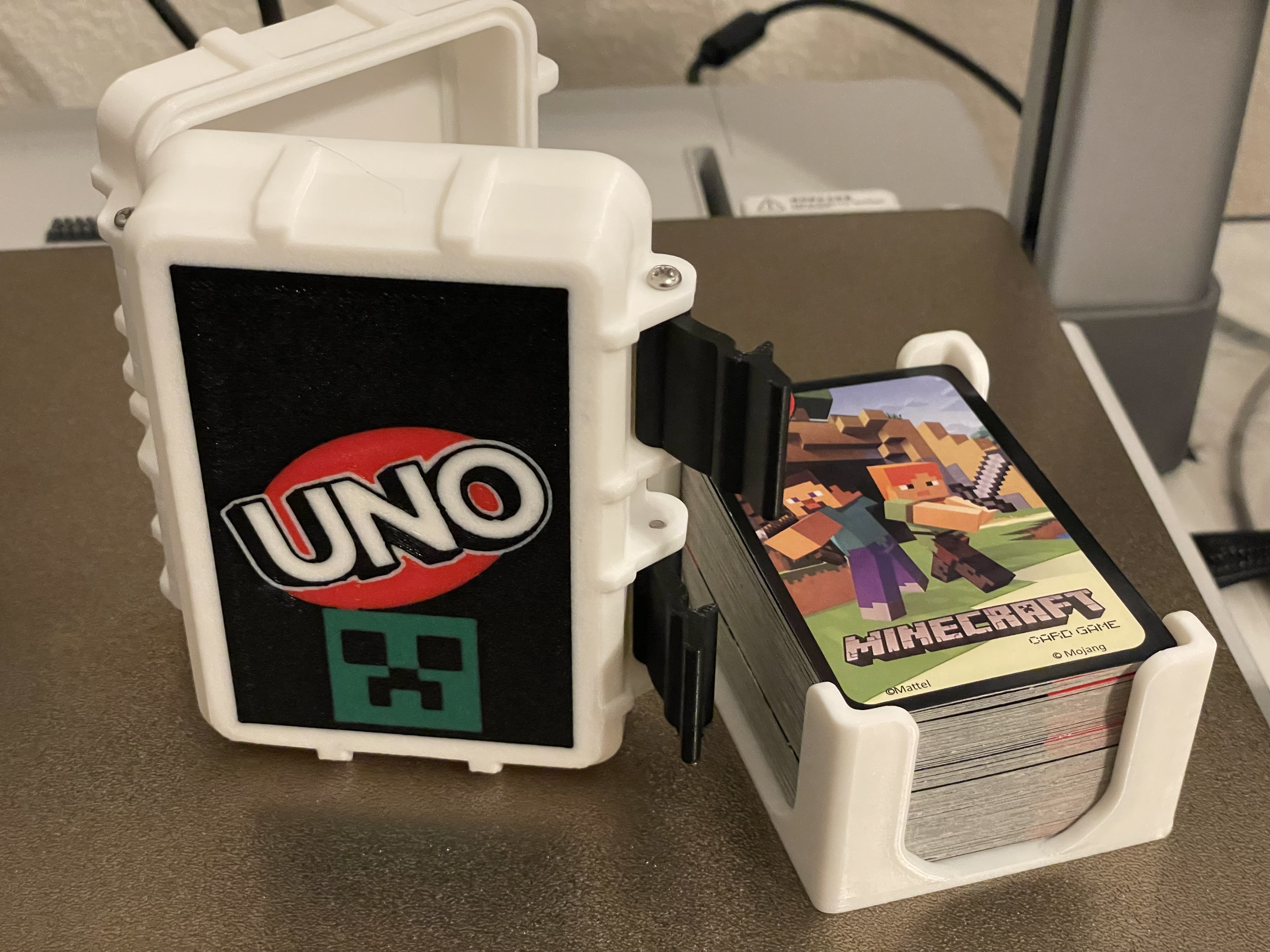Uno Minecraft Edition Game Box